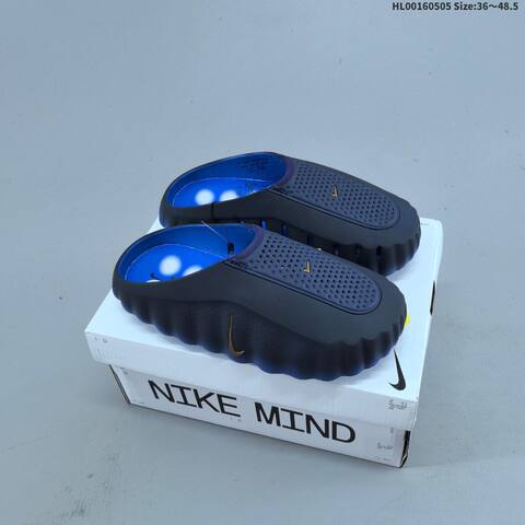Nike Mind 001 Dark Teal Bright Green EU 36-48 5 Slides - Unisex (BS-60515)