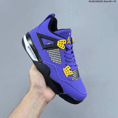 Air Jordan 4 Retro OG Imperial Purple Replica AIR JORDAN 4 Aj4 Lifestyle BS-66643