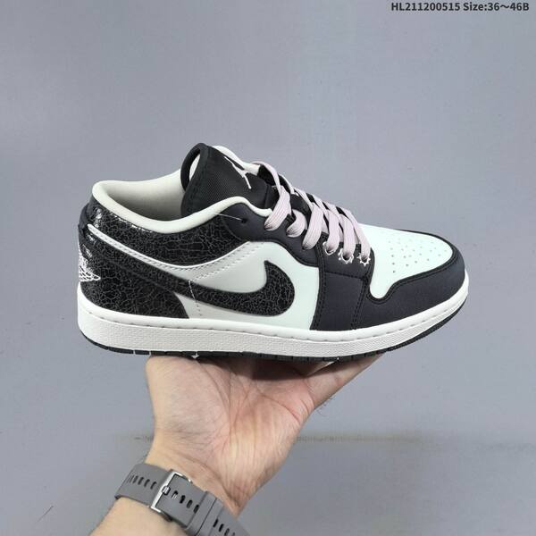 Jordan Air Jordan 1 Low white/gray-pink 36~46 lifestyle