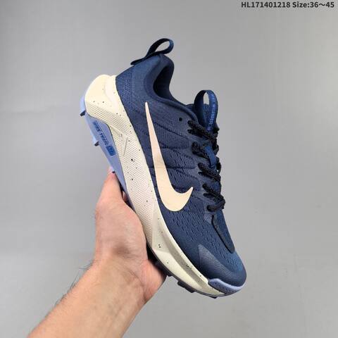 Nike Wildhorse 10 Blue White Brown Orange EU 36-45 Trail Shoe - Unisex (BS-62584)