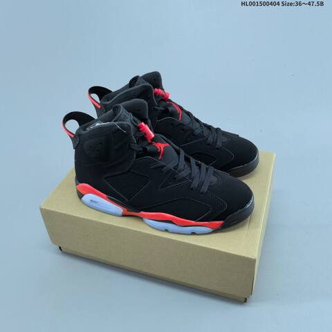 Air Jordan 6 Retro OG Reverse Infrared Replica 3M AIR JORDAN 6 Aj6 Lifestyle (BS-66328)