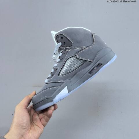 Air Jordan 5 Retro Wolf Grey Replica AIR JORDAN 5 Aj5 5 TP Lifestyle (BS-66458)