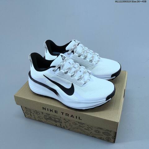 Nike ReactX Pegasus Trail 6 White Black Grey EU 36-45 Trail Shoe - Unisex (BS-61241)
