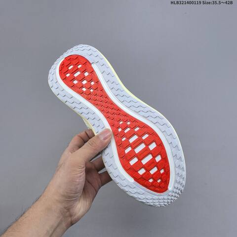 Nike Vomero Plus ReactX Air Zoom Pale Yellow White Grey Orange EU 35 5-42 Running Shoe - Unisex (BS-61899)