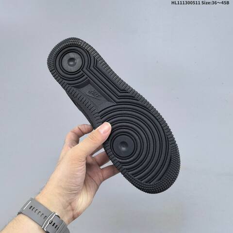 Nike Air Force 1 07 Triple Black EU 36-45 Sneaker - Unisex (BS-60402)