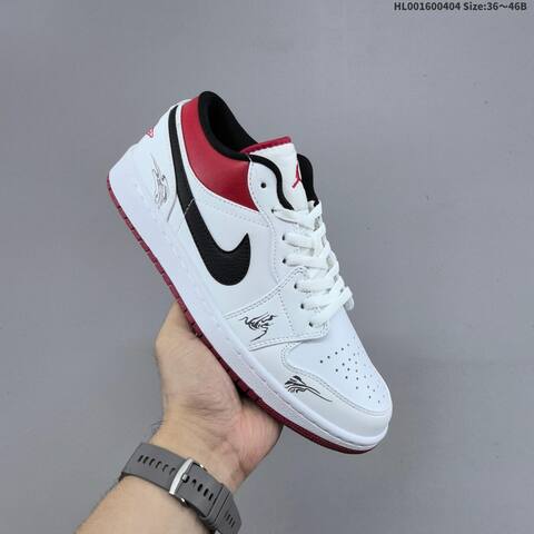 Air Jordan 1 Low CNY AIR JORDAN 1 Aj1 1 Air Jorda Lifestyle (BS-66330)