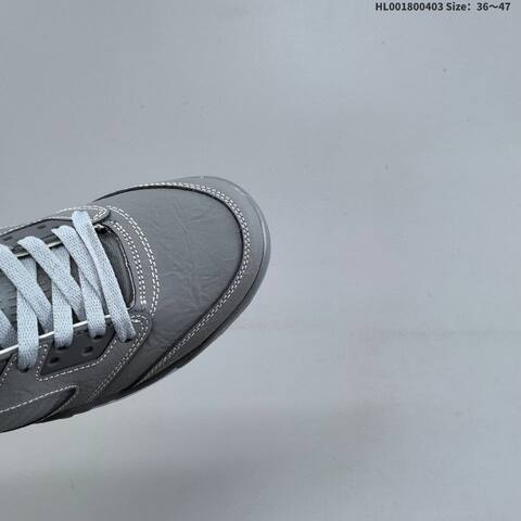 Air Jordan 5 Retro Wolf Grey Replica AIR JORDAN 5 Aj5 Lifestyle (BS-66345)