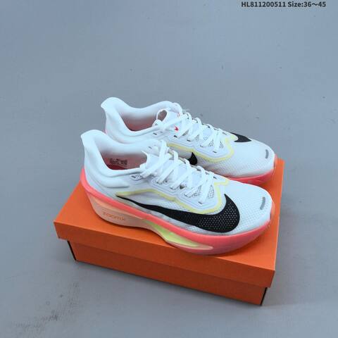 Nike Zoom Fly 6 White Black Grey EU 36-45 Running Shoe - Unisex (BS-60400)