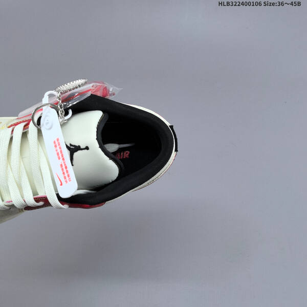 Jordan Air Jordan 1 Low white/black/red EU 36-45 casual