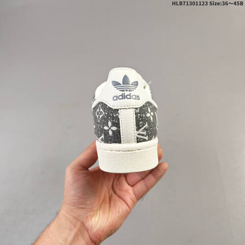 Adidas Superstar DIY Off White Dark Grey Black EU 36-45 Skate Shoe - Unisex (BS-65517)