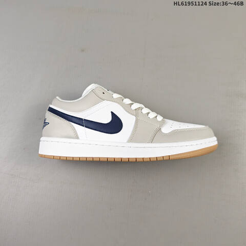 Air Jordan 1 Low AIR JORDAN 1 Aj1 1 Swoos Lifestyle (BS-67692)