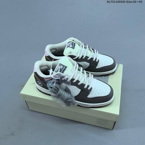 Nike Dunk SB Beige Red Olive Silver Maroon EU 36-45 Skate Shoe - Unisex (BS-60500)