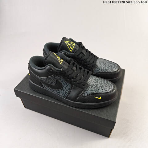 Air Jordan 1 Low Elephant SE AIR JORDAN 1 Aj1 Lifestyle (BS-67632)