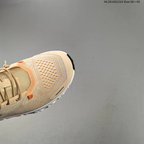 On Cloud 6 Coast Beige Peach White Black EU 36-45 Running Shoe Running Sneakers - Unisex (BS-69745)