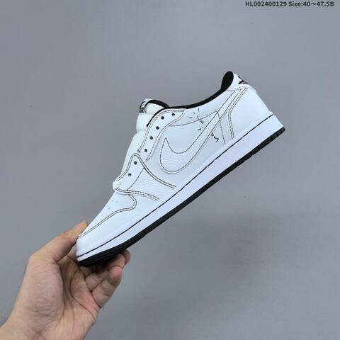 Travis Scott x Air Jordan 1 Low AIR JORDAN 1 Aj1 Lifestyle (BS-66775)