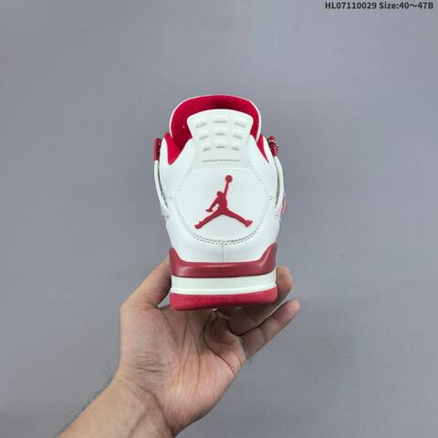 Air Jordan 4 Retro Sierra Red WMNS AIR JORDAN 4 Aj4 Lifestyle (BS-66764)