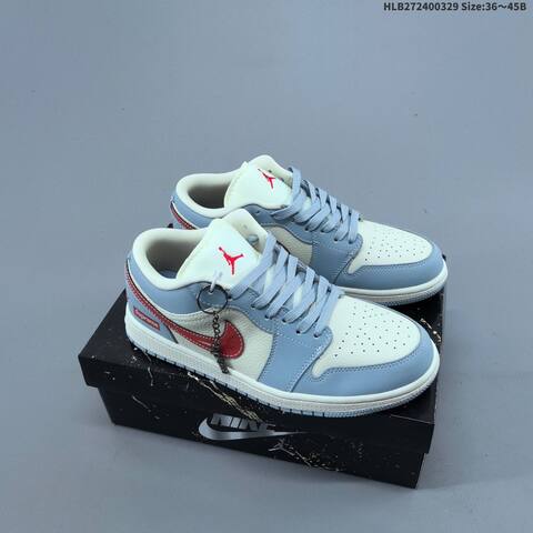 Air Jordan 1 Low AIR JORDAN 1 3D LX1988-012 Lifestyle (BS-66416)