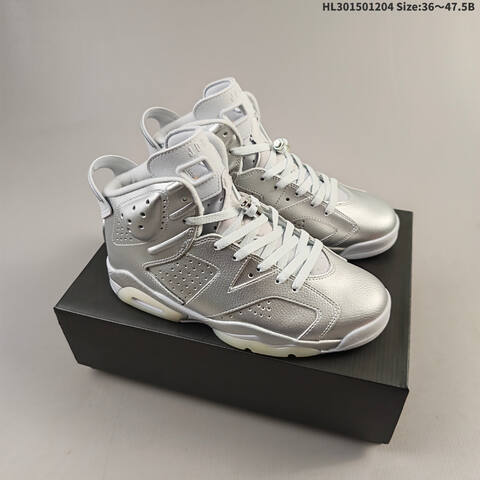 Nike Air Jordan 6 Retro Georgetown AIR JORDAN DZ4475-061 HL301501204 Size 36 Lifestyle - Women's (BS-67543)