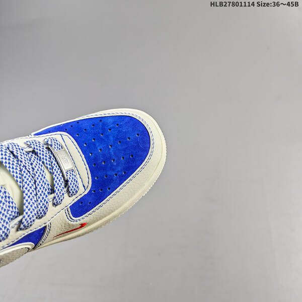 Nike Air Force 1 07 Low white blue red EU 36-45 sneaker