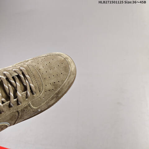 Nike Air Force 1 07 LV8 DY9867-103 Khaki Brown White EU 36-45 Sneaker - Unisex (BS-63104)