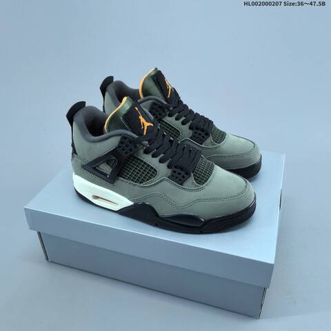 Undefeated x Air Jordan 4 Retro Replica AIR JORDAN 4 Aj4 4 MA-1 Unde Lifestyle (BS-66668)