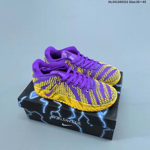 Nike JA3 EP Neon Yellow White Black EU 36-45 Basketball Shoe - Unisex (BS-61012)