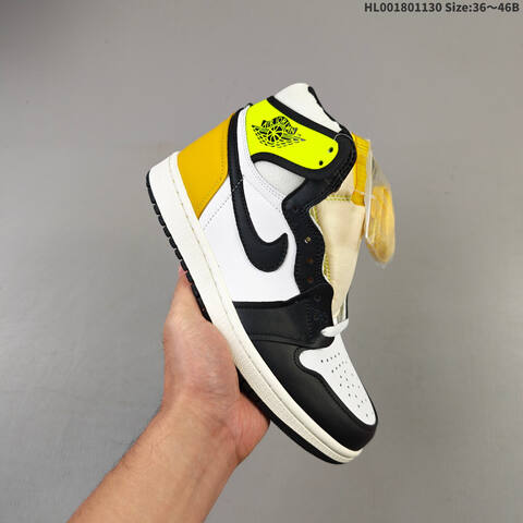 Air Jordan 1 High OG Volt Gold AIR JORDAN 1 Aj1 Lifestyle (BS-67596)