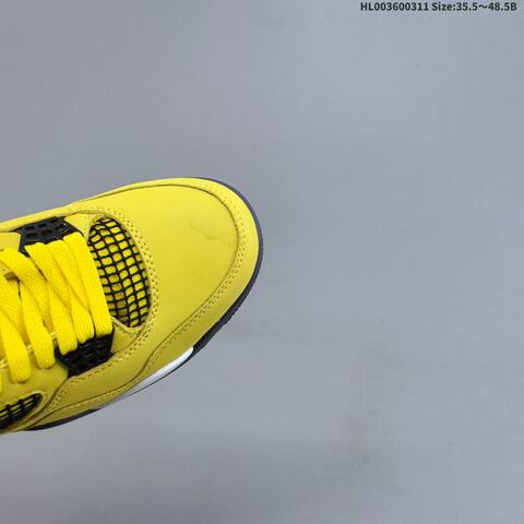 Air Jordan 4 Retro Tour Yellow AIR JORDAN 4 Aj4 Lifestyle (BS-66566)