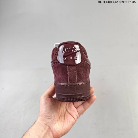 Nike Air Force 1 07 Burgundy Dark Red EU 36-45 Sneaker - Unisex (BS-62743)