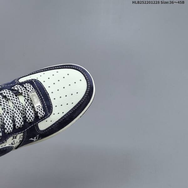 Nike Air Force 1 07 LV8 white navy red black EU 36-45 sneaker