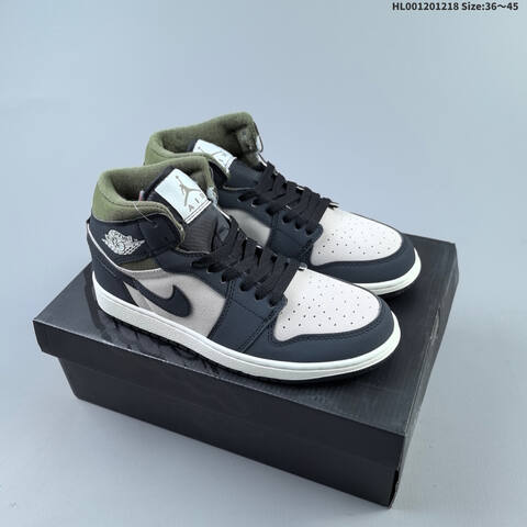 a Air Jordan 1 Mid AIR JORDAN 1 Aj1 Lifestyle (BS-67392)