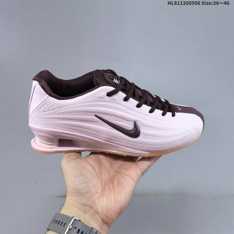 Nike Shox Z HQ7540-603 Light Pink Black Silver EU 36-46 Running Shoe - Unisex (BS-60475)
