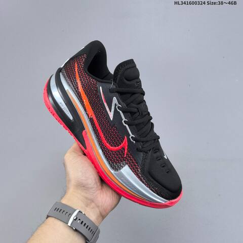 Nike Air Zoom GT Cut 1 Black Red Silver Orange EU 38-46 Basketball Shoe - Unisex (BS-61156)