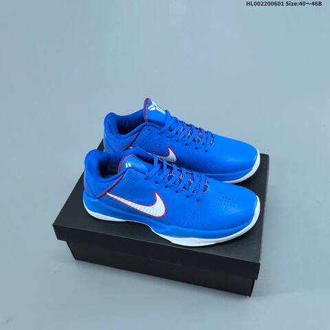 Nike Kobe 5 Protro Blue White Red EU 40-46 Basketball Shoe - Men's (BS-60026)
