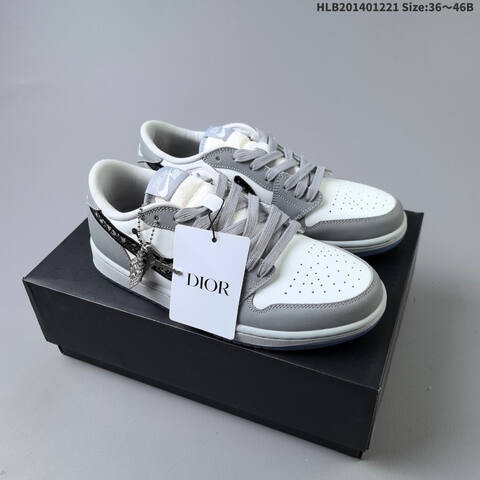 Dior x Air Jordan 1 High AIR JORDAN 1 Aj1 Lifestyle (BS-67320)