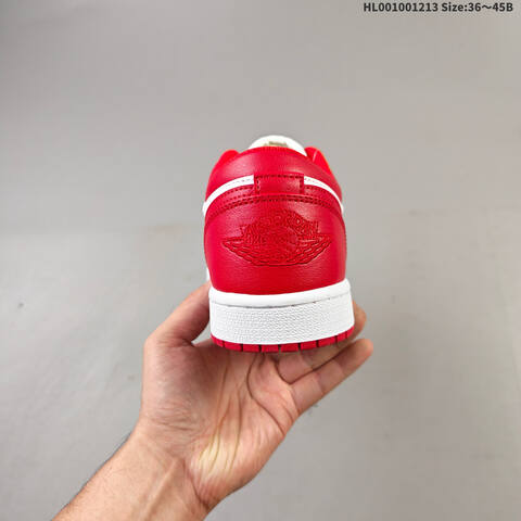 Air Jordan 1 Low Gym Red AIR JORDAN 1 Aj1 Lifestyle (BS-67464)