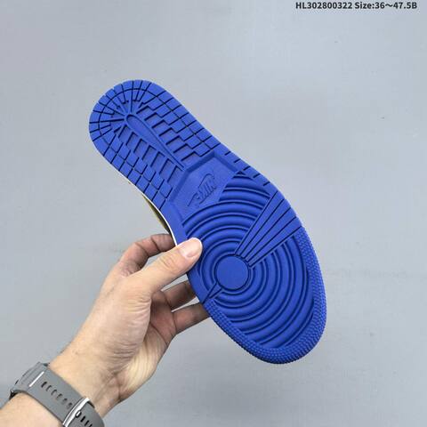 Union LA x Fragment Design x Air Jordan 1 Retro High OG Sport Royal A Lifestyle (BS-66471)