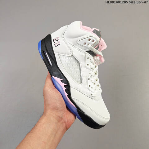 Air Jordan 5 Retro Medium Soft Pink AIR JORDAN 5 Aj5 Lifestyle (BS-67524)