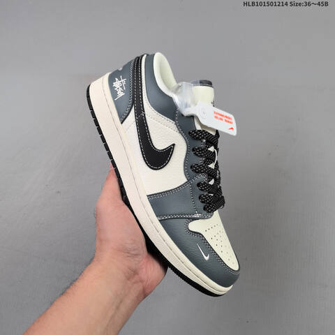 Nike Air Jordan 1 Low Supreme Lifestyle (BS-67436)