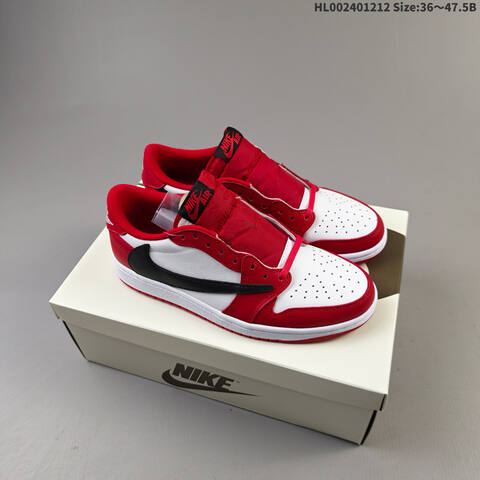 Travis Scott x Air Jordan 1 Low AIR JORDAN 1 Aj1 Lifestyle (BS-67474)