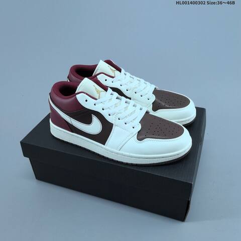 Air Jordan 1 Low SE CNY AIR JORDAN 1 Aj1 Lifestyle (BS-66636)