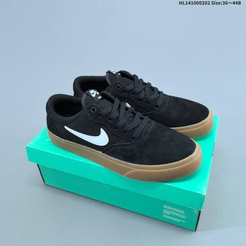 Nike SB Chron Solarsoft CD6278-006 Grey White Red EU 36-44 Skate Shoe - Unisex (BS-61583)