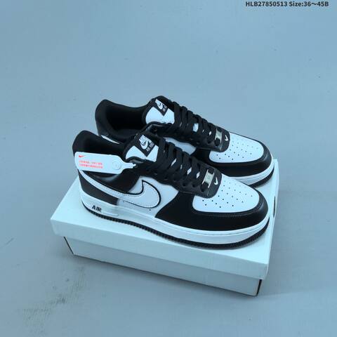 Nike Air Force 1 07 White Light Blue Dark Blue EU 36-45 Sneaker - Unisex (BS-60353)