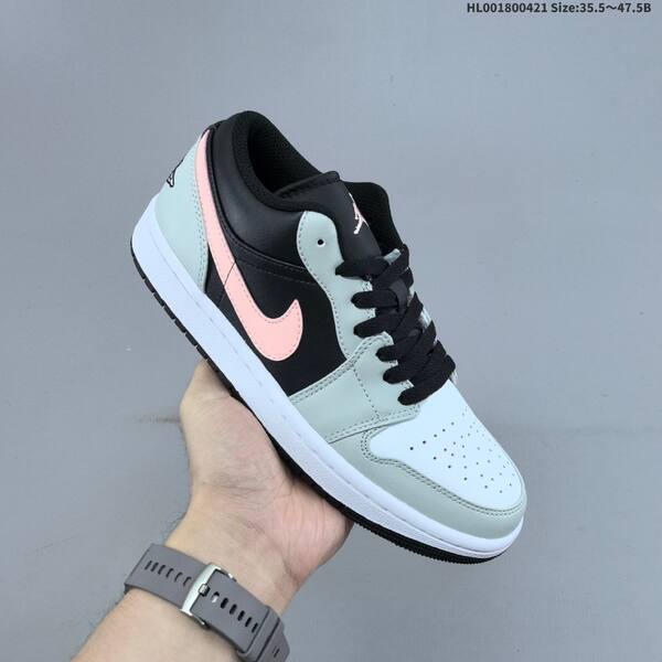 Jordan Air Jordan 1 Low black/pale mint/pink/white 35.5-47.5 lifestyle