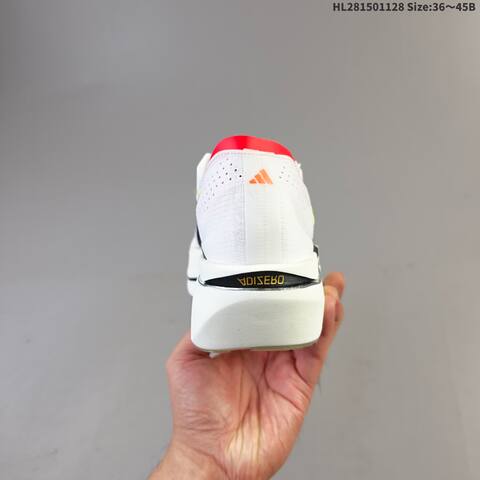 Adidas Adizero Adios Pro Evo 1 White Black Red Neon Green EU 36-45 Running Shoe - Unisex (BS-65412)