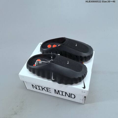 Nike Mind 001 Recovery Slide Black Dark Green EU 36-46 Slides - Unisex (BS-60230)