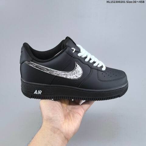 Nike Air Force 1 Low 07 Black White EU 36-45 Sneaker - Unisex (BS-61590)