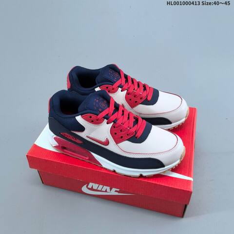Nike Air Max 90 Patent Swoosh Lifestyle (BS-60780)