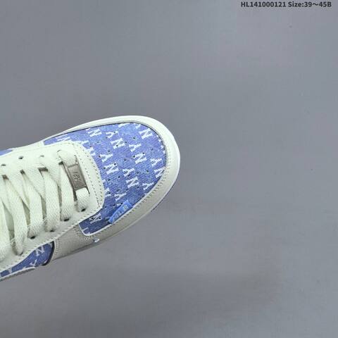 Nike Air Force 1 07 Off White Blue EU 39-45 Sneaker - Unisex (BS-61834)