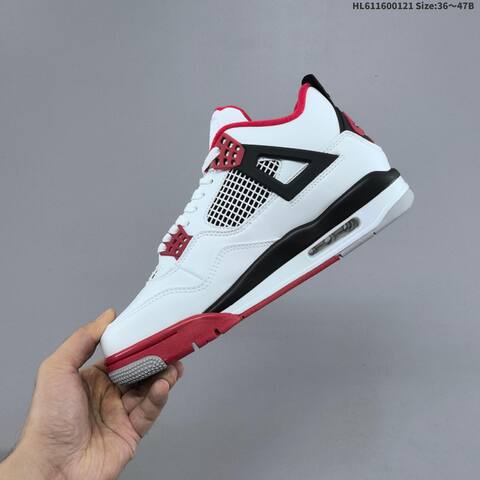 Air Jordan 4 Retro Fire Red Replica AIR JORDAN 4 Aj4 Lifestyle (BS-66887)